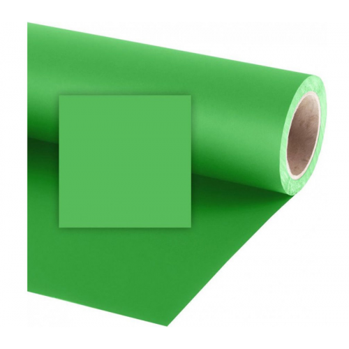 Фон Raylab 010 Green, бумажный, 2.72x11 м, зеленый хромакей 010 Chroma Green