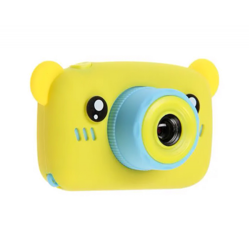 Фотоаппарат детский Fotografia «Мишка», со встроенной памятью и играми, желтый Bear Yellow