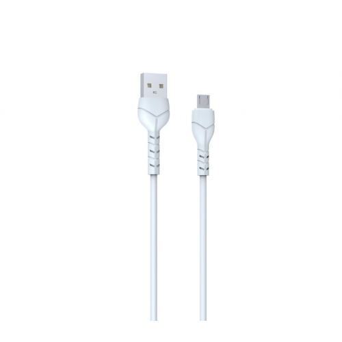 Кабель Devia Kintone Cable For Micro USB V2, белый 6938595351129