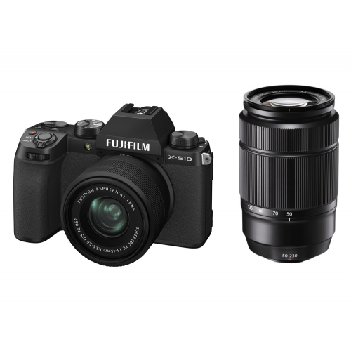 Беззеркальный фотоаппарат Fujifilm X-S10 Kit XC15-45mm + XC50-230mm #
