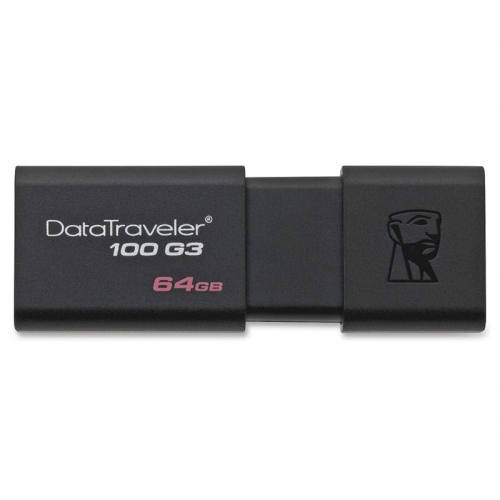Накопитель USB3.0 Flash 64GB Kingston DataTraveler 100 G3 DT100G3/64GB