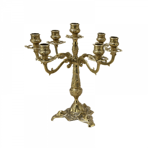 Канделябр металлический на 7 свечей Alberti Livio AL-80-328-7