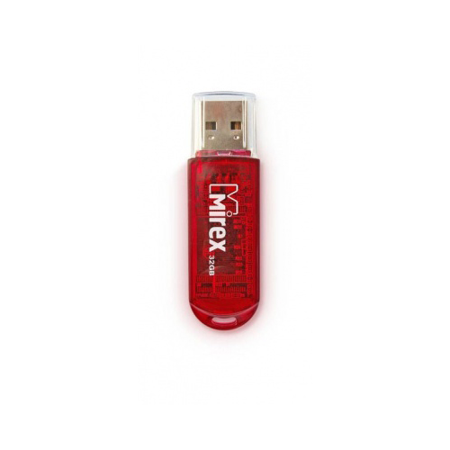 Флешка Mirex Elf 32GB, USB 2.0, Red