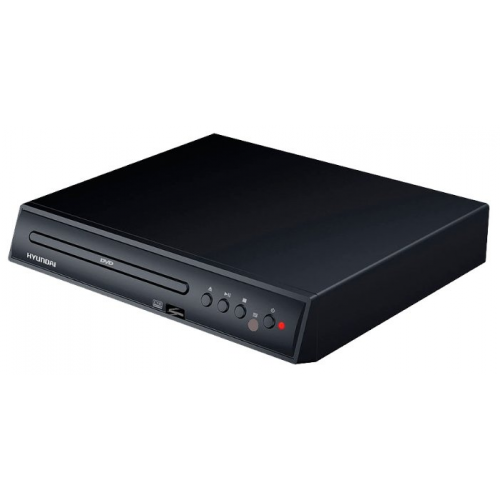 DVD-плеер Hyundai H-DVD100, black, USB Type A, черный