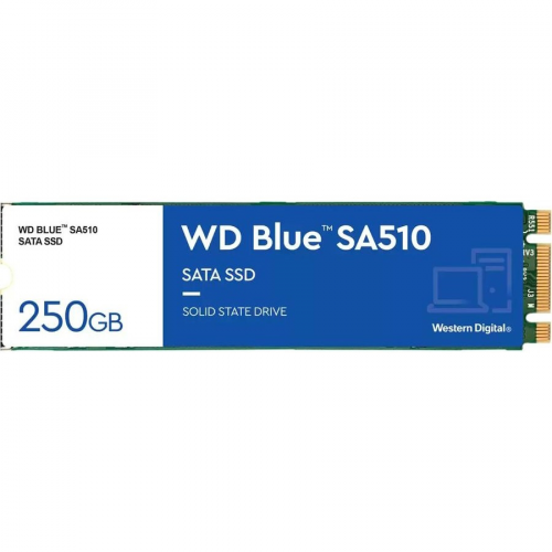 Western Digital 250ГБ M2.2280 SATA3 SA510 WDS250G3B0B