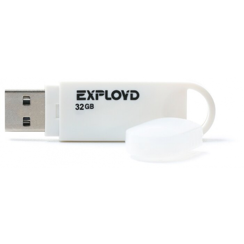 Флешка EXPLOYD 32GB-570, white