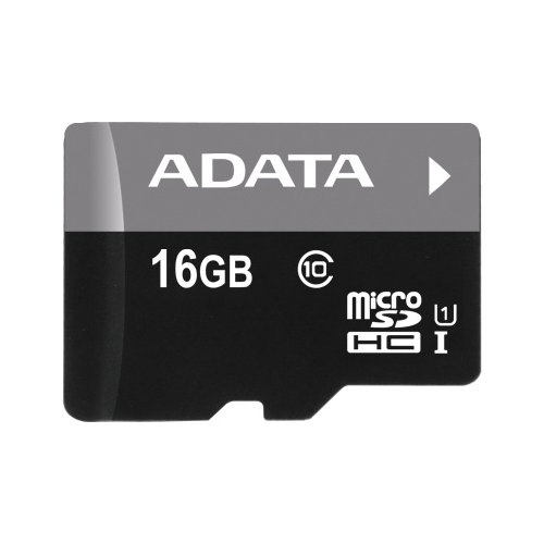 Карта памяти ADATA Premier microSDHC Class 10 UHS-I U1 16GB + SD adapter