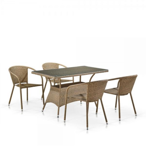 Комплект мебели Afina T198D/Y137C-W56 Light Brown