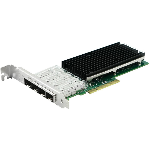 Сетевая карта LR-Link PCIe x8 10G Quad Port Fiber Server Network Card - PCI Express x8, 10 Гбит/c