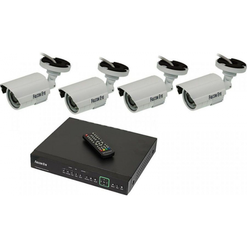 Комплект видеонаблюдения Falcon Eye FE-104MHD KIT ДАЧА 4 камеры