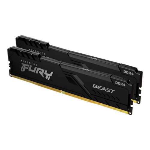 Оперативная память Kingston Fury Beast Black KF432C16BBK2/16-SP DDR4 16Gb