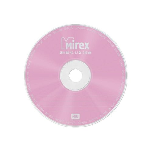 DVD-диск Mirex DVD+RW 4.7 Gb