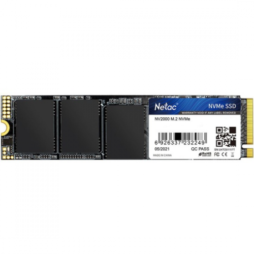 SSD-накопитель Netac NV2000 ,NT01NV2000-256-E4X, 256 Gb