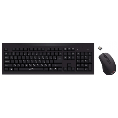 Клавиатура + мышь Oklick 210 M Wireless Keyboard Optical Mouse Black USB