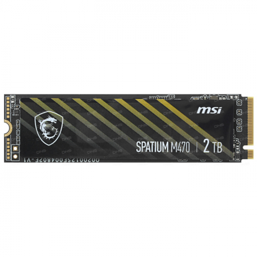 SSD-накопитель MSI Spatium M470 PCIe 4.0 NVME M.2 2TB S78-440Q150-P83