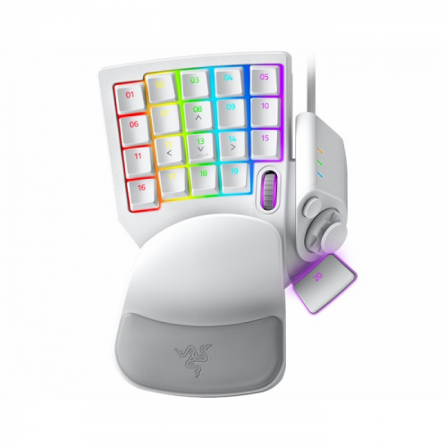 Клавиатура Razer Tartarus Pro Analog Optical Gaming Keypad - Mercury FRML Packaging white