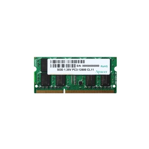 Оперативная память Apacer AS04GFA60CATBGJ (1x4Gb, DDR3L SO-DIMM, 1600 МГц, CL11-11-11)