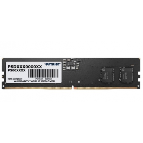 Оперативная память DDR5 16Gb 4800MHz Patriot Memory PSD516G480081 Signature RTL PC5-38400 CL40 DIMM ECC 288-pin