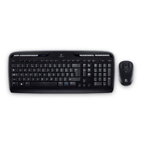 Клавиатура + мышь Logitech MK330 Combo Black