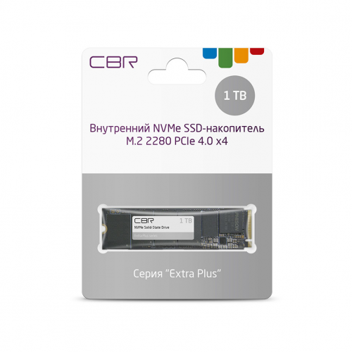 SSD-накопитель CBR 1000 GB "Extra Plus" SSD-001TB-M.2-EP22