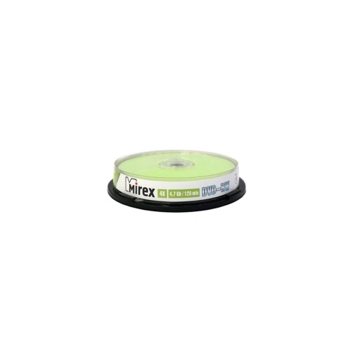 DVD-диск Mirex 4.7 Gb, UL130032A4L, Cake Box (10 шт)