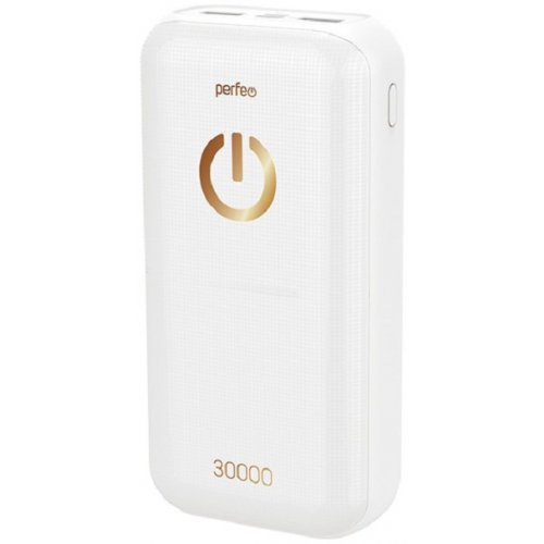 Аккумуляторная батарея Perfeo Powerbank 30000 (PFB4301) White