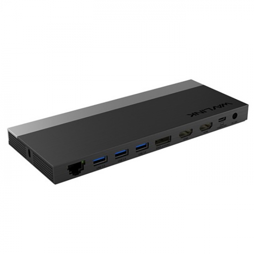 Док-станция WAVLINK USB-C GEN2 4K Universal 4xUSB3.0/1xUSB C/1xDP 4K 60HZ/2xHDMI black