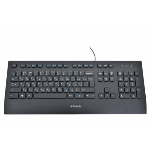 Клавиатура Logitech Corded Keyboard K280e USB Black