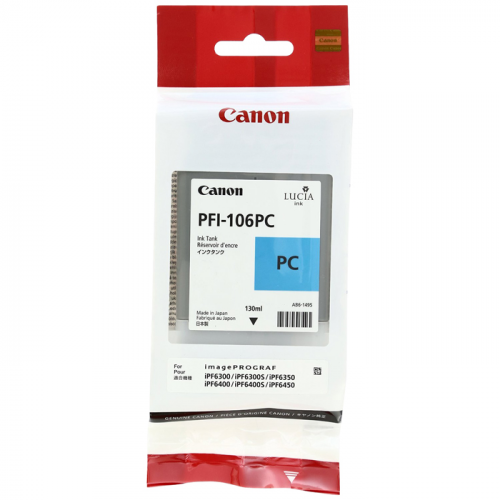 Картридж струйный Canon PFI-106 PC, photo blue