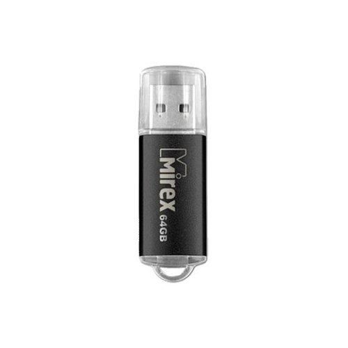 Флешка Mirex Unit 64GB, USB 2.0, black