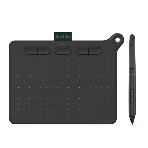 Графический планшет Parblo Ninos S USB Type-C black
