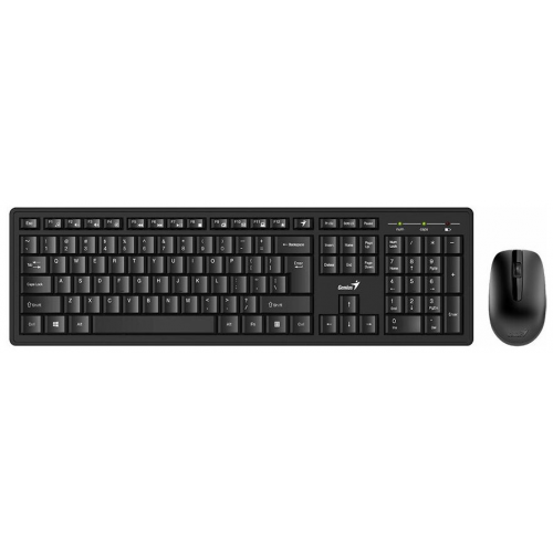 Клавиатура + мышь Genius KM-8200 Smart black