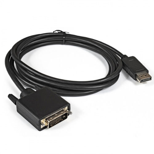 Кабель-переходник ExeGate DisplayPort - DVI EX-CC-DPM-DVIM-1.8 ExeGate 1.8m black