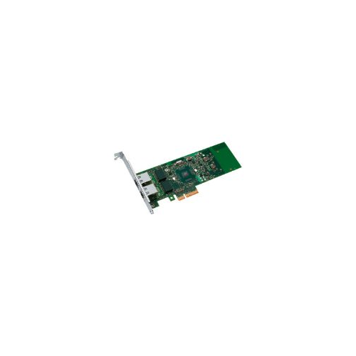 Сетевая карта Intel E1G42ET - PCI-E, 10/100/1000 Мбит/с, разъемов: 2