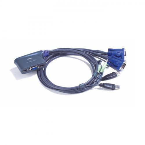 Aten CS62UZ-AT USB VGA/Audio Cable 1.8м blue