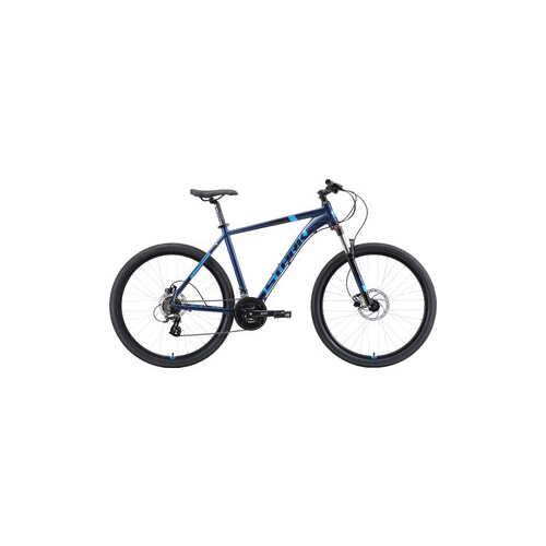 Велосипед Stark Router 27.3 HD (2019) голубой/черный 18''