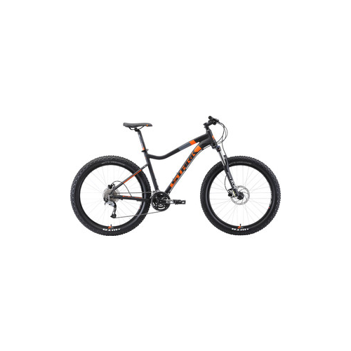 Велосипед Stark Tactic 27.5 + HD (2019) черный/оранжевый 21''