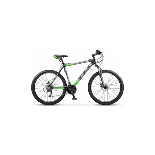 Велосипед Stels Navigator 600 V 26'' V010 (2017) 19'' Серый/серебристый/зеленый