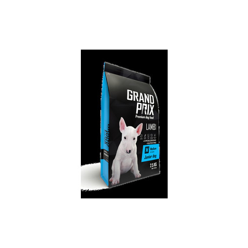 Сухой корм Grand Prix Medium Junior Dog Hypoallergenic Gluten Free Lamb гипоаллергенный, без глютена с ягненком для щенков средних пород 2,5кг
