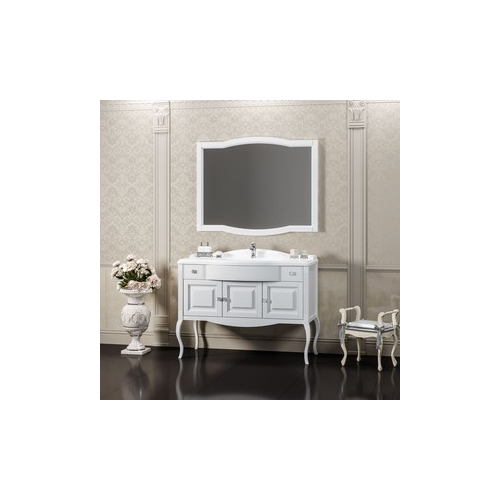 Мебель для ванной Opadiris Лаура 120 белый матовый 9003