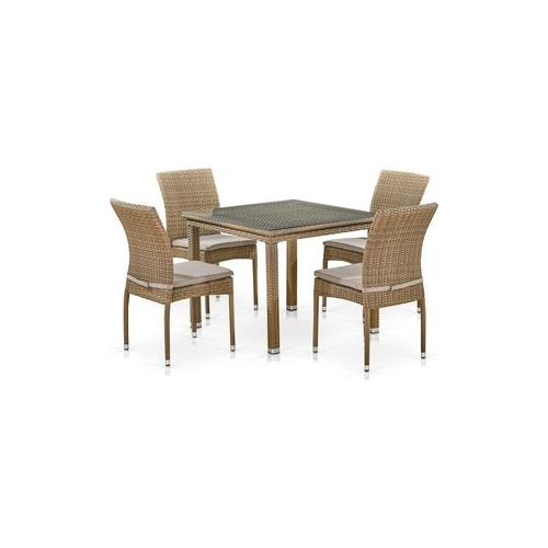 Комплект мебели Afina garden T257B/Y380B-W65 light brown
