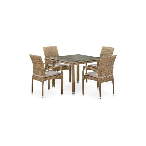 Комплект мебели Afina garden T257B/Y379B-W65 light brown