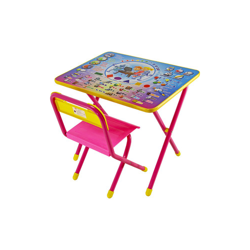 Набор мебели Дэми №1 (стол+стул) Электроник, (роз) GL000026494