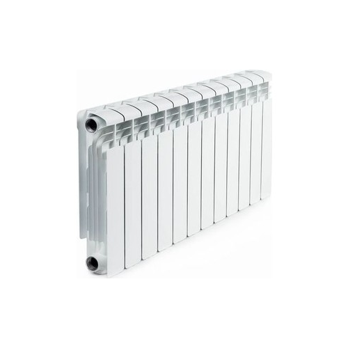 Радиатор отопления RIFAR Alum 350 12 секций аллюминиевый боковое подключение (RAL35012)