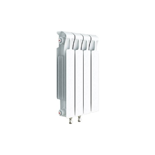 Радиатор отопления RIFAR MONOLIT VENTIL 500 4 секций биметаллический нижнее левое подключение (RM50004 НЛ50)