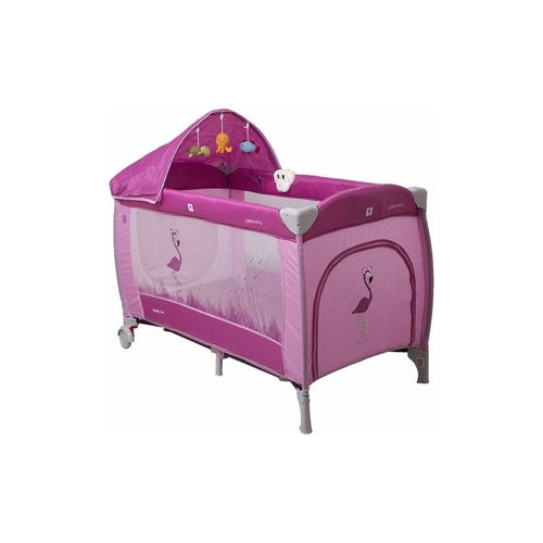 Манеж кровать Coto Baby Samba Lux Розовый 10