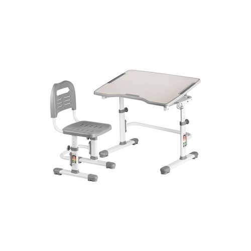 Комплект парта + стул трансформеры FunDesk Vivo II grey