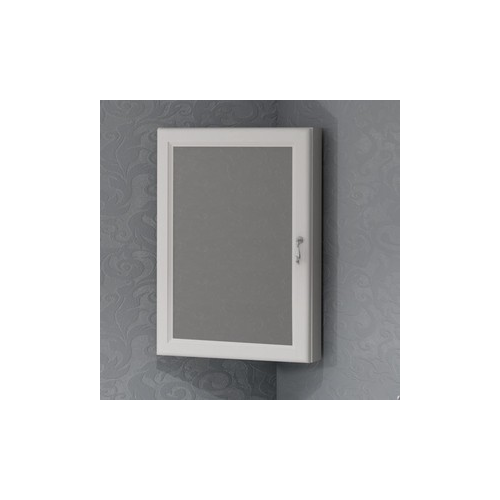 Зеркальный шкаф Opadiris Клио 45 угловой, левый, белый матовый 9003 (00-00000219)