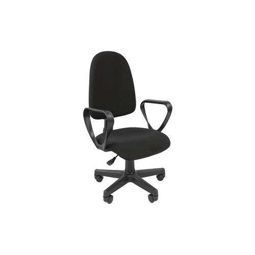 Офисное кресло Chairman Стандарт Престиж ткань С-3 черный