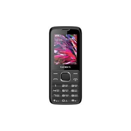 Мобильный телефон TeXet TM-D430 черный